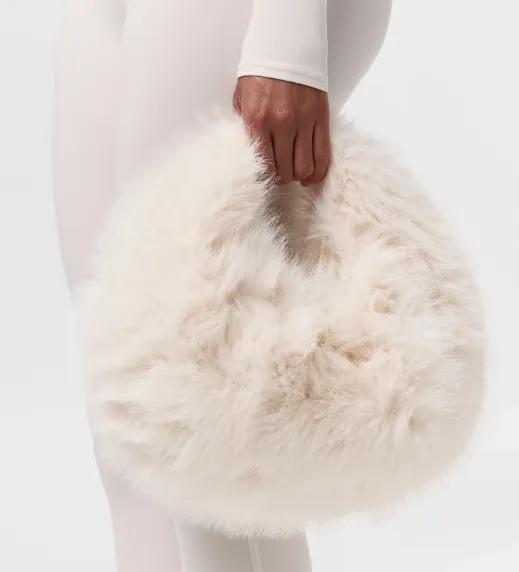 Faux Fur Plush Mini Bag